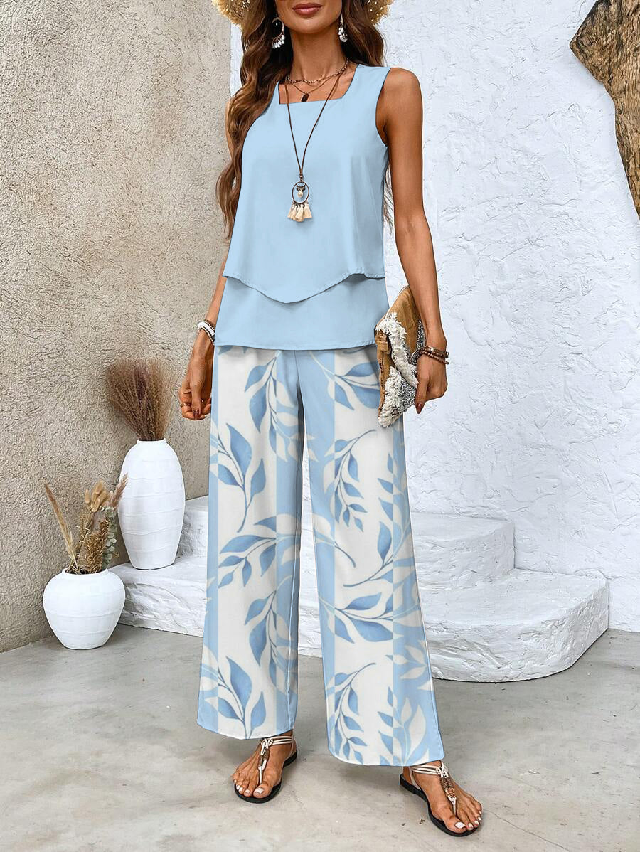 Melanie - Elegant Two-Piece Summer Set