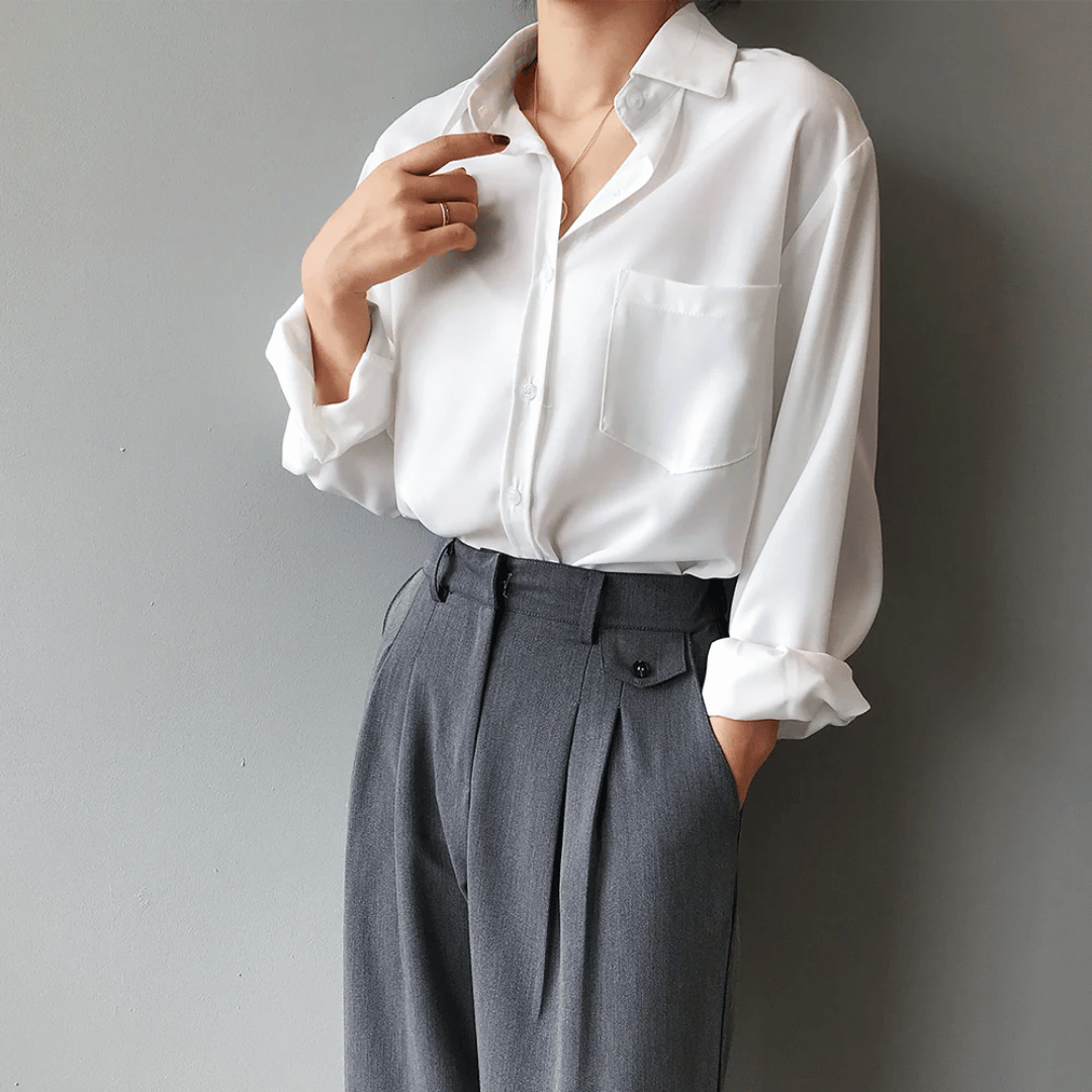 Carolina Klein™ Satin Blouse