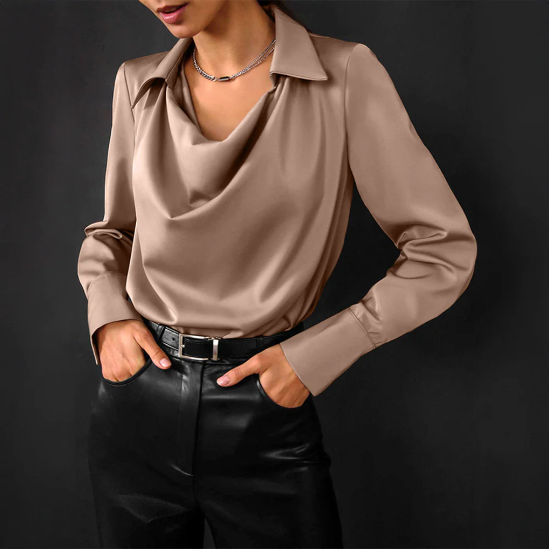 Chloé Laurent Satin Grace Shirt