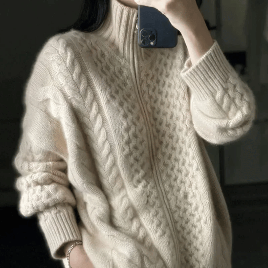 Eleganza Cashmere Knit Turtleneck