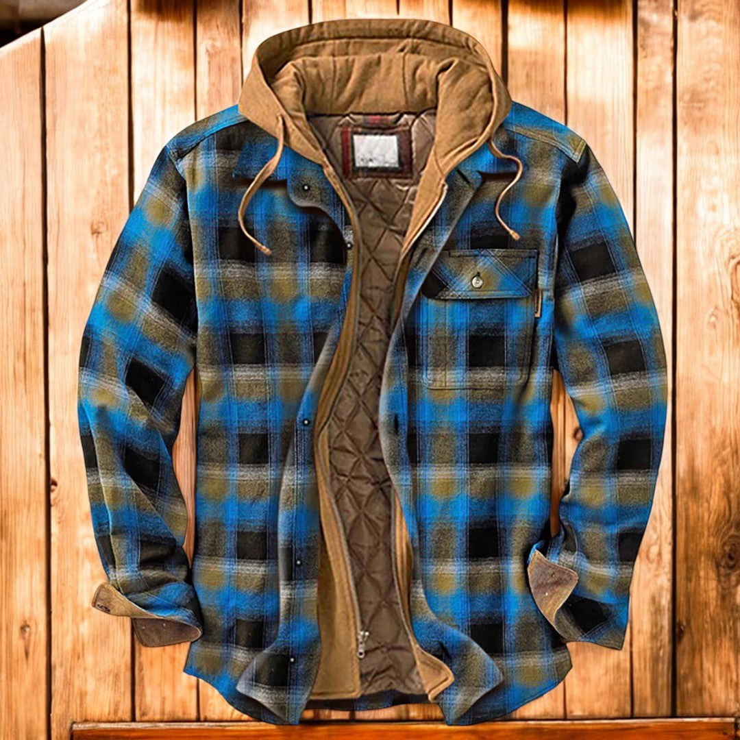 Erik - Stylish Men's Plaid Jacket