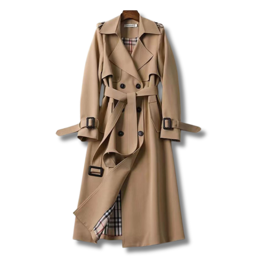 Alexandra - Classic Trench Coat for Women