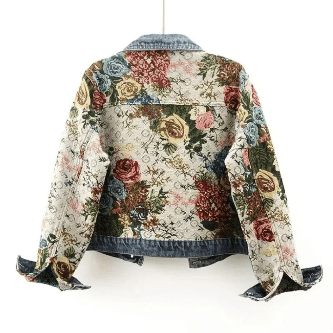 Morisot™ Floral Denim Jacket