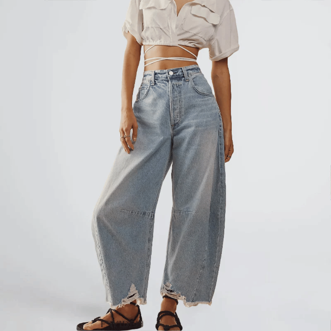 Vintage Flare Denim Jeans by Zoe-Taylor™