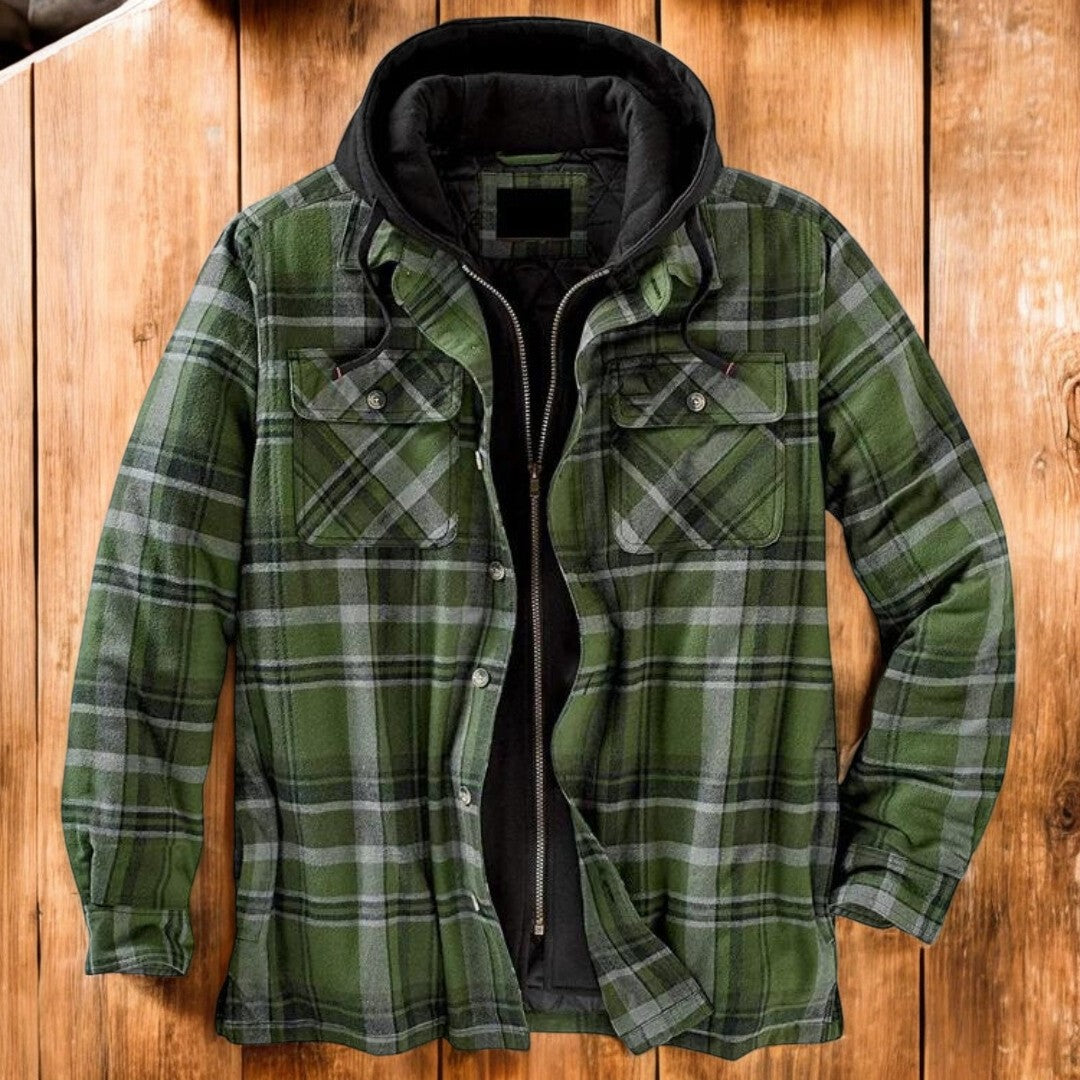 Erik - Stylish Men's Plaid Jacket