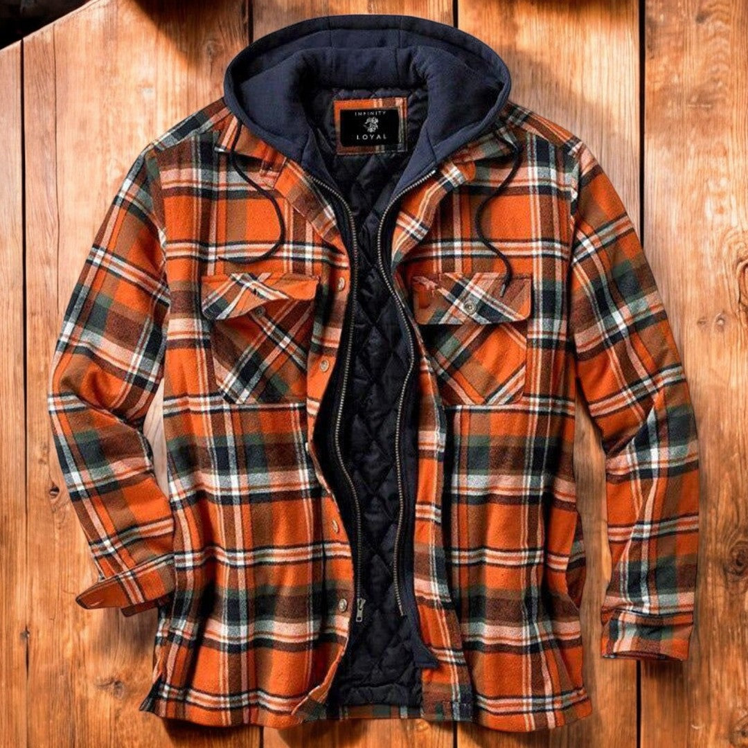 Erik - Stylish Men's Plaid Jacket