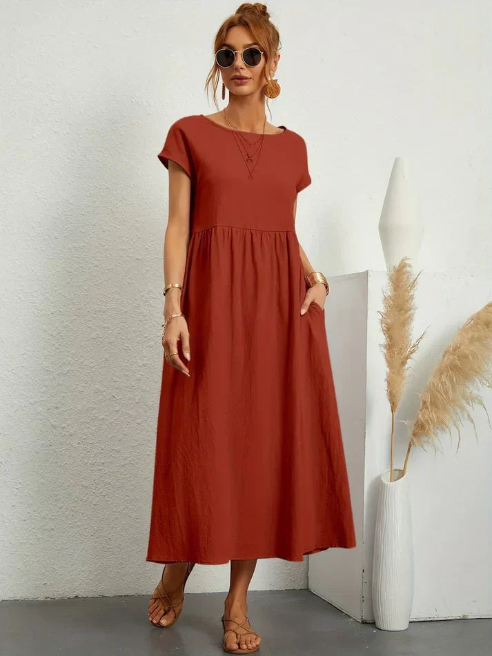 Belinda - Elegant Midi Dress