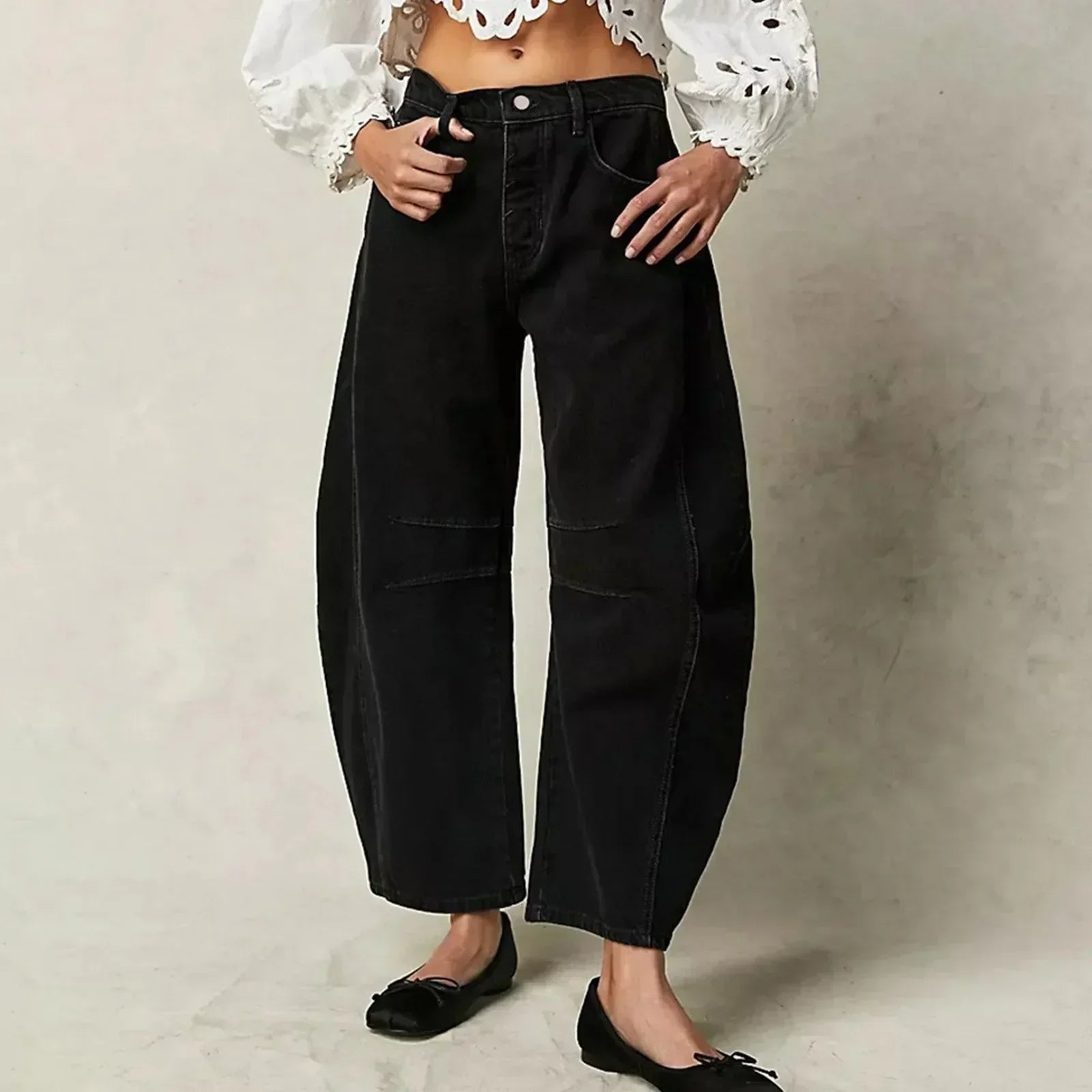 Rachel - Wide-leg Comfort Jeans