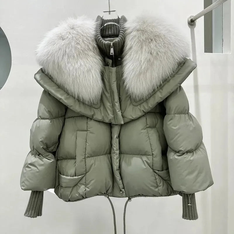 Annah - Fur Down Jacket