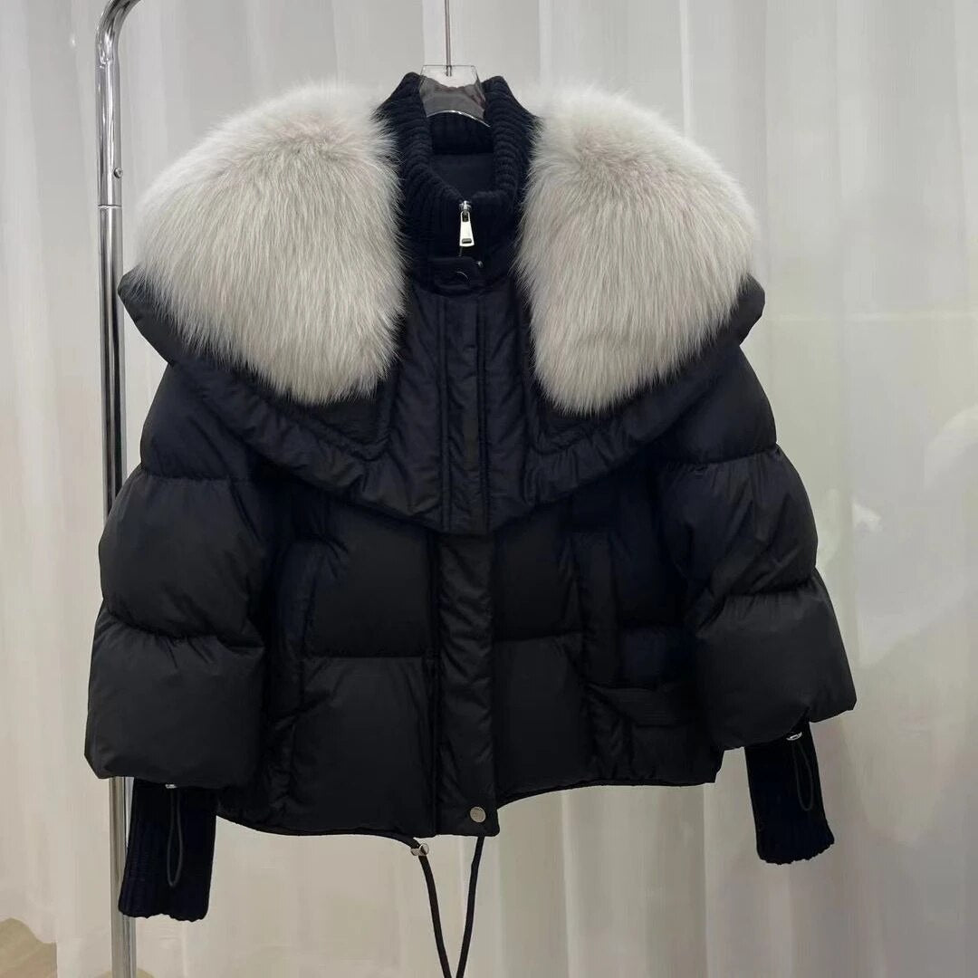 Annah - Fur Down Jacket