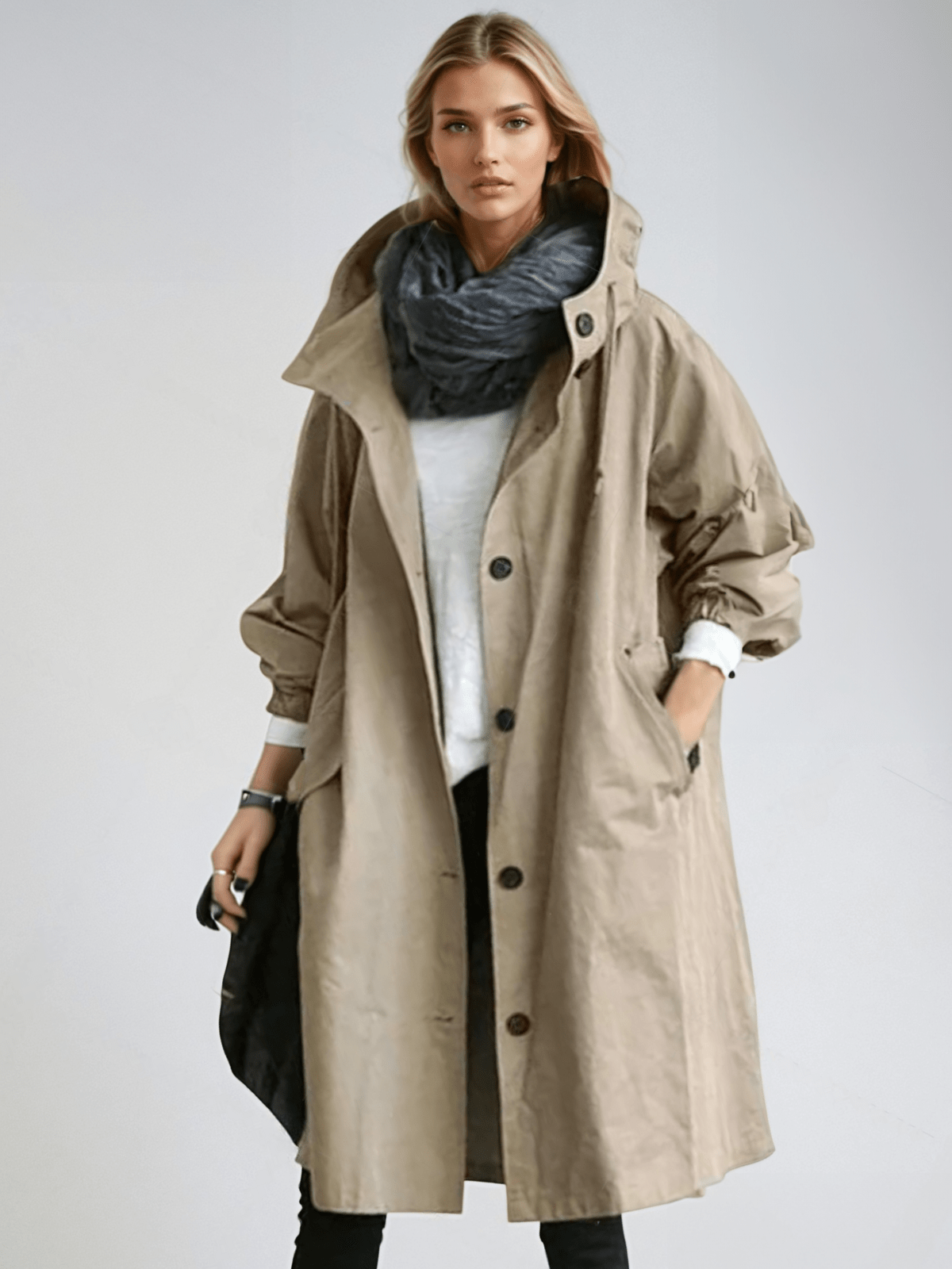 Elizabeth - Water Repellent Trench Coat