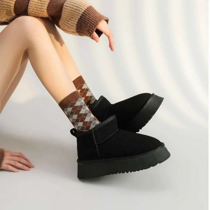 Sadie - Winter Boots - Ankle Lined