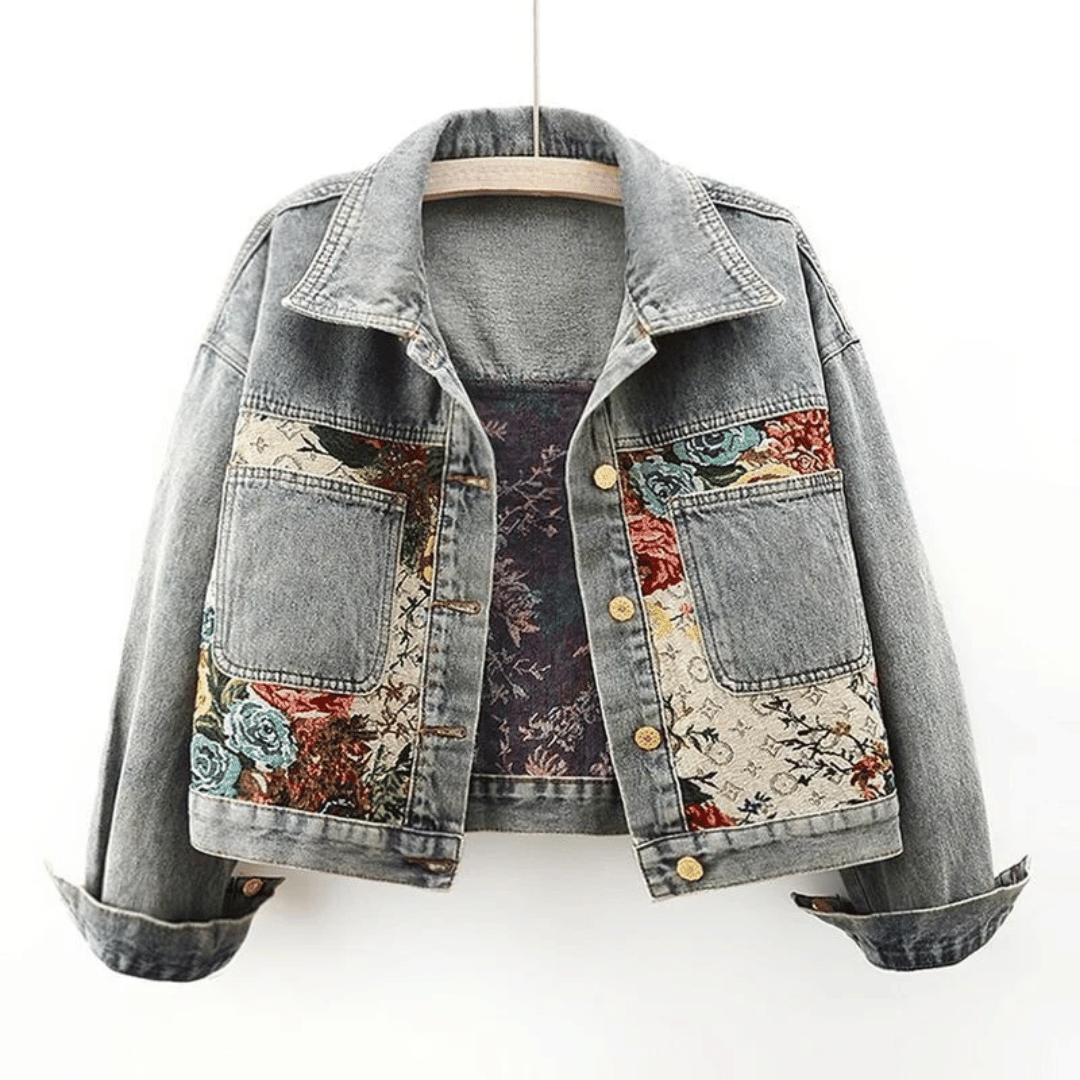 Morisot™ Floral Denim Jacket