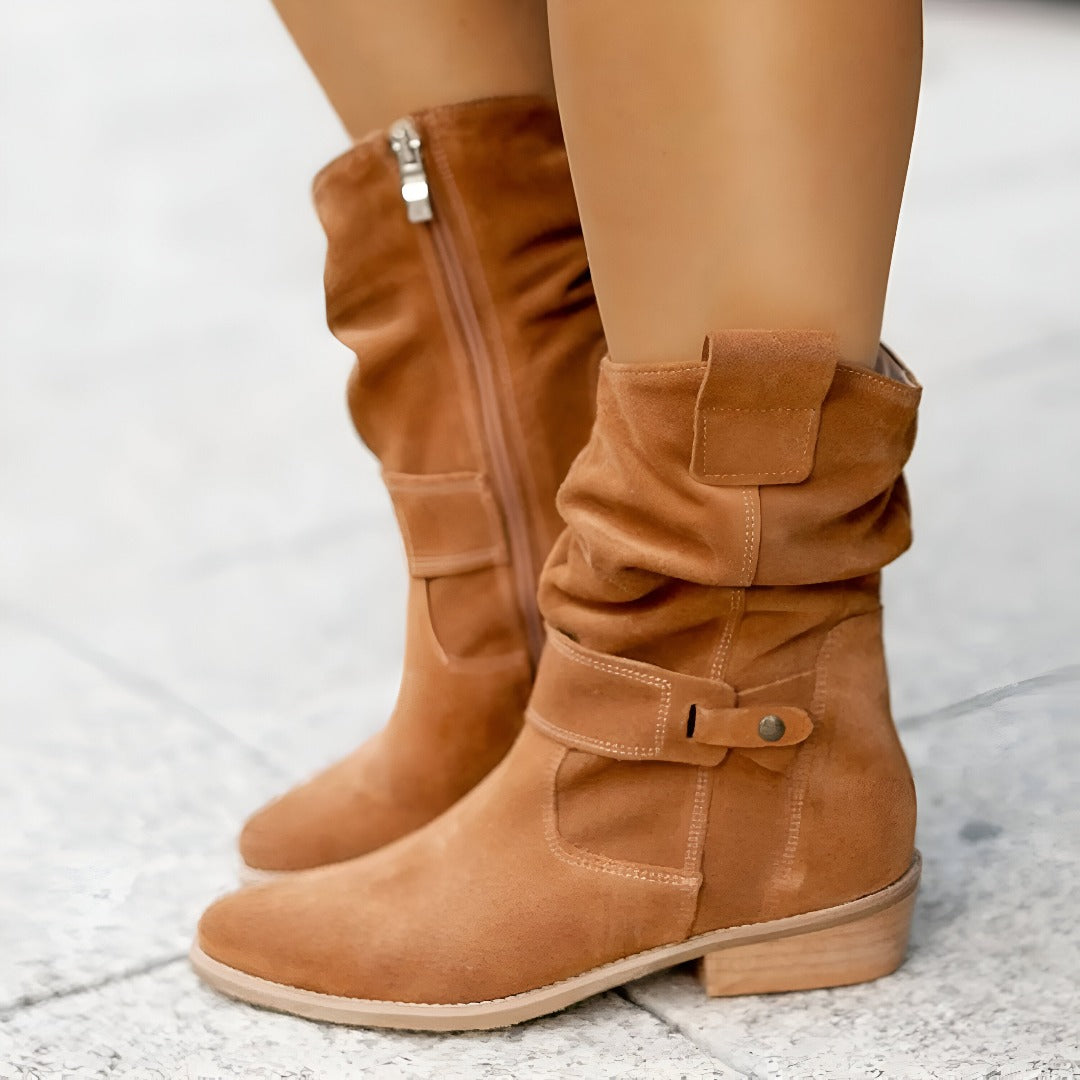 Nicole - Casual Boots with Soft Footbed